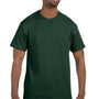 Jerzees Mens Dri-Power Moisture Wicking Short Sleeve Crewneck T-Shirt - Forest Green