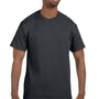 Jerzees Mens Dri-Power Moisture Wicking Short Sleeve Crewneck T-Shirt - Charcoal Grey
