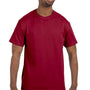 Jerzees Mens Dri-Power Moisture Wicking Short Sleeve Crewneck T-Shirt - Cardinal Red