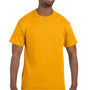 Jerzees Mens Dri-Power Moisture Wicking Short Sleeve Crewneck T-Shirt - Gold