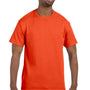Jerzees Mens Dri-Power Moisture Wicking Short Sleeve Crewneck T-Shirt - Burnt Orange