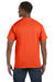 Jerzees 29M Mens Dri-Power Moisture Wicking Short Sleeve Crewneck T-Shirt Burnt Orange Back