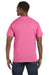 Jerzees 29M Mens Dri-Power Moisture Wicking Short Sleeve Crewneck T-Shirt Neon Pink Back