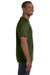 Jerzees 29M Mens Dri-Power Moisture Wicking Short Sleeve Crewneck T-Shirt Military Green Side