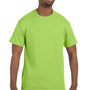Jerzees Mens Dri-Power Moisture Wicking Short Sleeve Crewneck T-Shirt - Neon Green