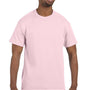 Jerzees Mens Dri-Power Moisture Wicking Short Sleeve Crewneck T-Shirt - Classic Pink
