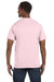 Jerzees 29M Mens Dri-Power Moisture Wicking Short Sleeve Crewneck T-Shirt Classic Pink Back