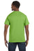 Jerzees 29M Mens Dri-Power Moisture Wicking Short Sleeve Crewneck T-Shirt Kiwi Green Back