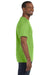 Jerzees 29M Mens Dri-Power Moisture Wicking Short Sleeve Crewneck T-Shirt Kiwi Green Side