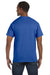 Jerzees 29M Mens Dri-Power Moisture Wicking Short Sleeve Crewneck T-Shirt Royal Blue Back