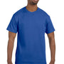 Jerzees Mens Dri-Power Moisture Wicking Short Sleeve Crewneck T-Shirt - Royal Blue
