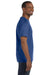 Jerzees 29M Mens Dri-Power Moisture Wicking Short Sleeve Crewneck T-Shirt Heather Blue Side