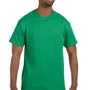Jerzees Mens Dri-Power Moisture Wicking Short Sleeve Crewneck T-Shirt - Heather Irish Green