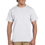 Jerzees Mens Dri-Power Moisture Wicking Short Sleeve Crewneck T-Shirt w/ Pocket - Ash Grey