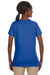 Jerzees 29WR Womens Dri-Power Moisture Wicking Short Sleeve Crewneck T-Shirt Royal Blue Back