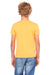 Bella + Canvas 3001Y Youth Jersey Short Sleeve Crewneck T-Shirt Neon Orange Back