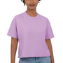 Comfort Colors Womens Short Sleeve Crewneck T-Shirt - Orchid Purple