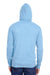 Threadfast Apparel 302Z Mens Full Zip Hooded Sweatshirt Hoodie Royal Blue Back