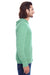 Threadfast Apparel 302Z Mens Full Zip Hooded Sweatshirt Hoodie Green Side