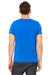 Bella + Canvas 3091 Mens Short Sleeve Crewneck T-Shirt Royal Blue Back