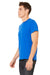 Bella + Canvas 3091 Mens Short Sleeve Crewneck T-Shirt Royal Blue Side