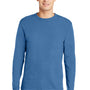 Hanes Mens ComfortSoft Long Sleeve Crewneck T-Shirt - Carolina Blue - Closeout