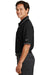 Nike 319966 Mens Classic Dri-Fit Moisture Wicking Short Sleeve Polo Shirt Black Side