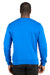 Threadfast Apparel 320C Mens Ultimate Fleece Crewneck Sweatshirt Royal Blue Back
