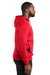 Threadfast Apparel 320H Mens Ultimate Fleece Hooded Sweatshirt Hoodie Red Side