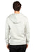 Threadfast Apparel 320Z Mens Ultimate Fleece Full Zip Hooded Sweatshirt Hoodie Heather Oatmeal Back