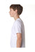 Next Level 3310 Youth Fine Jersey Short Sleeve Crewneck T-Shirt White Side