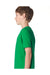 Next Level 3310 Youth Fine Jersey Short Sleeve Crewneck T-Shirt Kelly Green Side