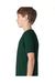 Next Level 3310 Youth Fine Jersey Short Sleeve Crewneck T-Shirt Forest Green Side