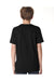 Next Level 3310 Youth Fine Jersey Short Sleeve Crewneck T-Shirt Black Back