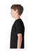 Next Level 3310 Youth Fine Jersey Short Sleeve Crewneck T-Shirt Black Side
