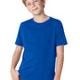 Next Level Youth Fine Jersey Short Sleeve Crewneck T-Shirt - Royal Blue
