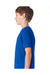 Next Level 3310 Youth Fine Jersey Short Sleeve Crewneck T-Shirt Royal Blue Side