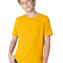 Next Level Youth Fine Jersey Short Sleeve Crewneck T-Shirt - Gold