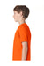 Next Level 3310 Youth Fine Jersey Short Sleeve Crewneck T-Shirt Orange Side