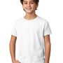 Next Level Youth CVC Jersey Short Sleeve Crewneck T-Shirt - White