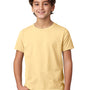 Next Level Youth CVC Jersey Short Sleeve Crewneck T-Shirt - Banana Cream Yellow