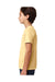 Next Level 3312 Youth CVC Jersey Short Sleeve Crewneck T-Shirt Yellow Side