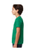 Next Level 3312 Youth CVC Jersey Short Sleeve Crewneck T-Shirt Kelly Green Side