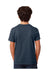 Next Level 3312 Youth CVC Jersey Short Sleeve Crewneck T-Shirt Navy Blue Back