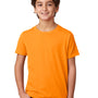 Next Level Youth CVC Jersey Short Sleeve Crewneck T-Shirt - Orange