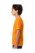 Next Level 3312 Youth CVC Jersey Short Sleeve Crewneck T-Shirt Orange Side