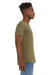Bella + Canvas BC3415/3415C/3415 Mens Short Sleeve V-Neck T-Shirt Olive Green SIde