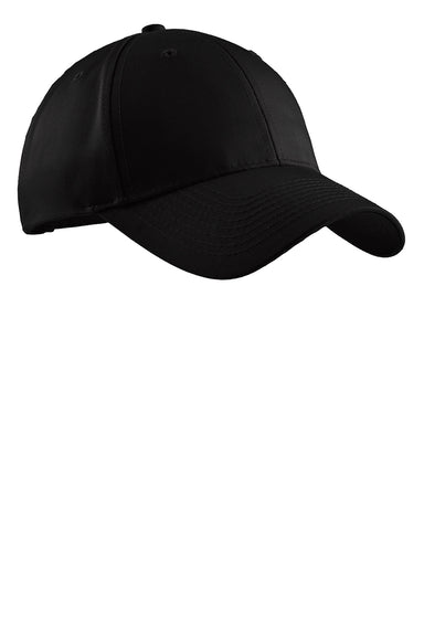 Port Authority C608 Easy Care Hat Black Front
