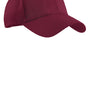Port Authority Mens Easy Care Adjustable Hat - Burgundy