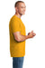 Gildan 64000/G640 Mens Softstyle Short Sleeve Crewneck T-Shirt Gold Side